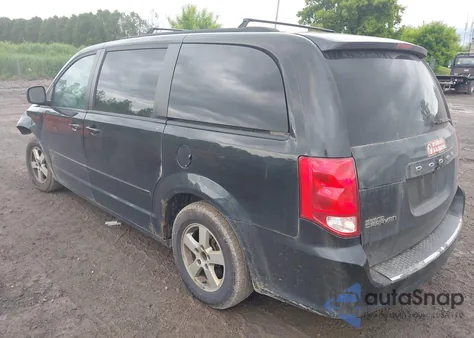 2012 Dodge Grand Caravan Sxt из США, поврежденный, VIN 2C4RDGCG8CR224270